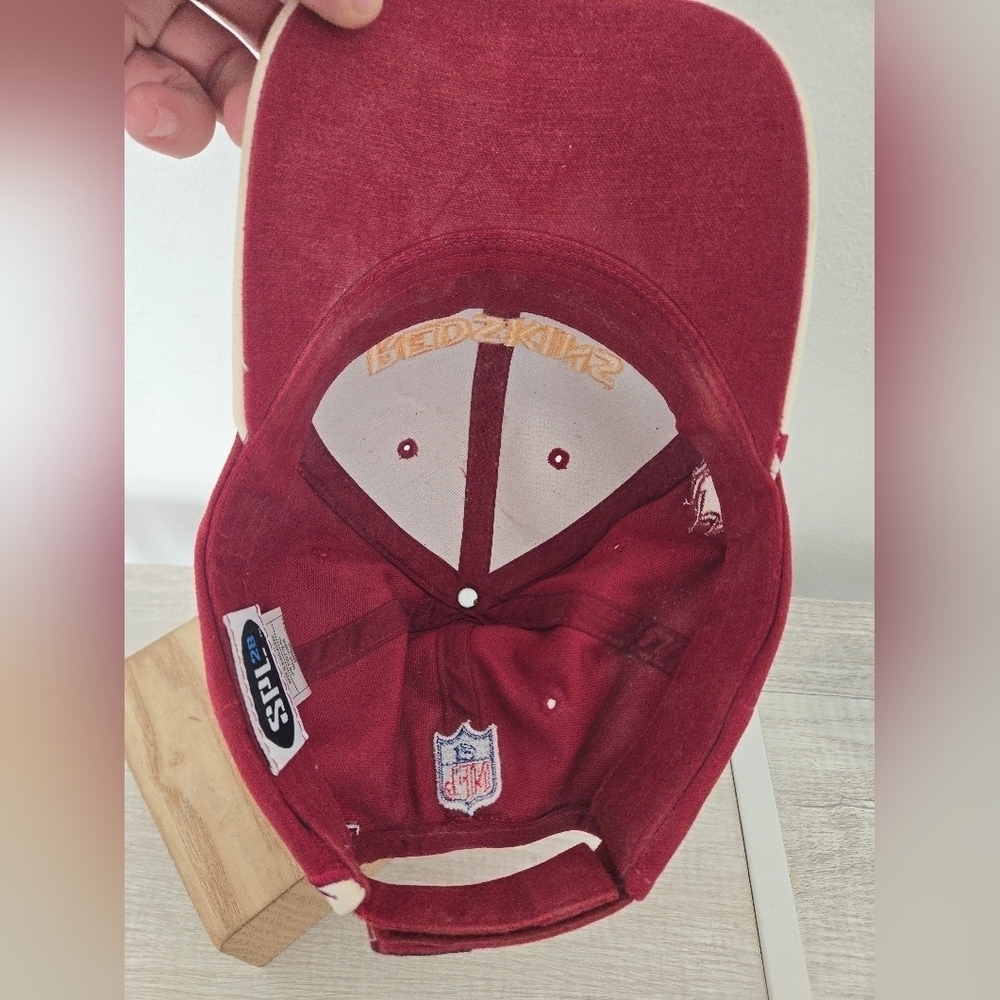 Vintage Washington Redskins Hat SPL 28 Red NFL Adjustable Mens One Size Cap - Picture 5 of 9